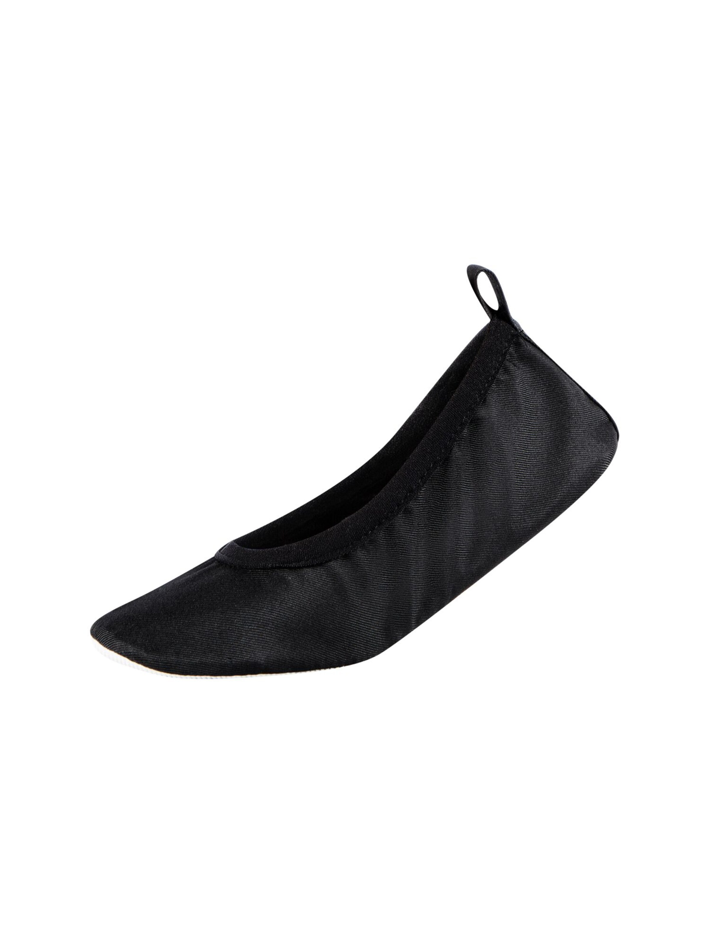 camano Gymnastikschuh in Schwarz: Vorderseite