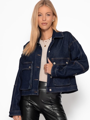 SASSYCLASSY Übergangsjacke in Blau