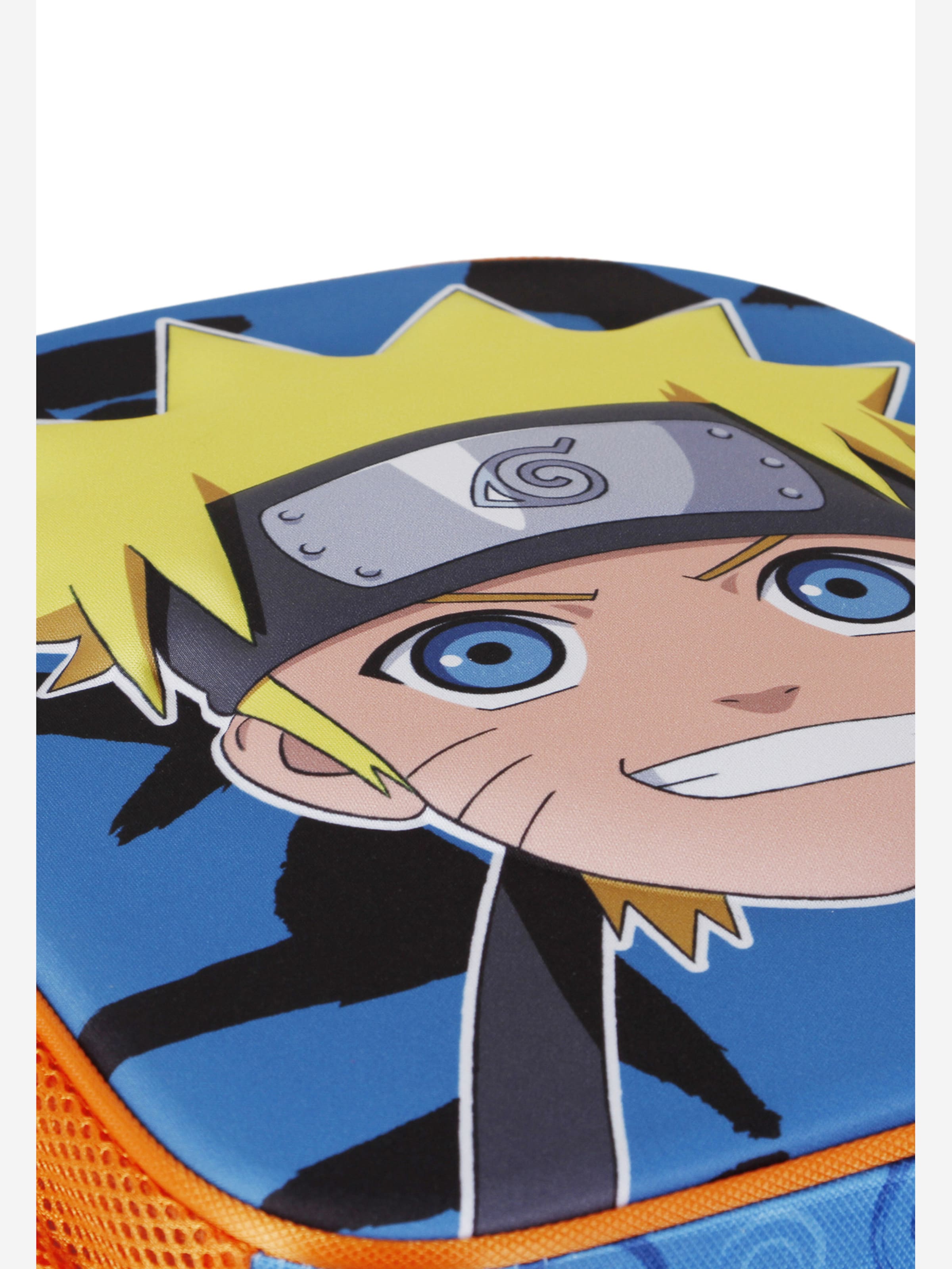 Naruto Backpack 'Happy-Small 3D' in Blue