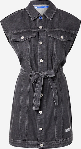 juoda KARL LAGERFELD JEANS Palaidinės tipo suknelė: priekis