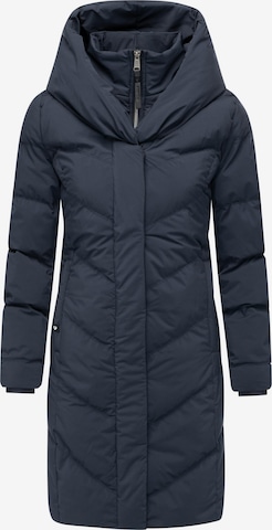 Manteau d’hiver 'Natalka' Ragwear en bleu : devant