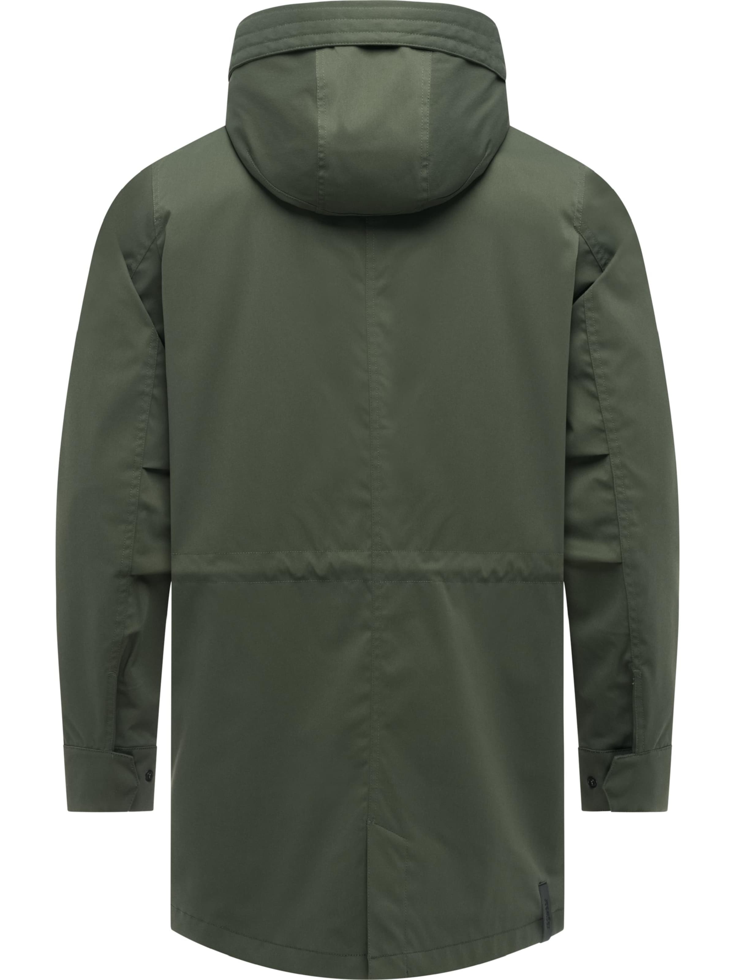 Manteau mi-saison 'Mr Smithem' Ragwear en vert