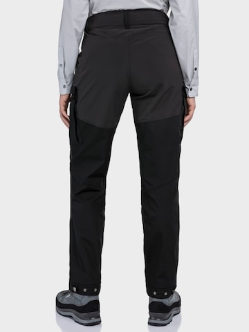Schöffel Regular Outdoor trousers 'Maghera' in Black