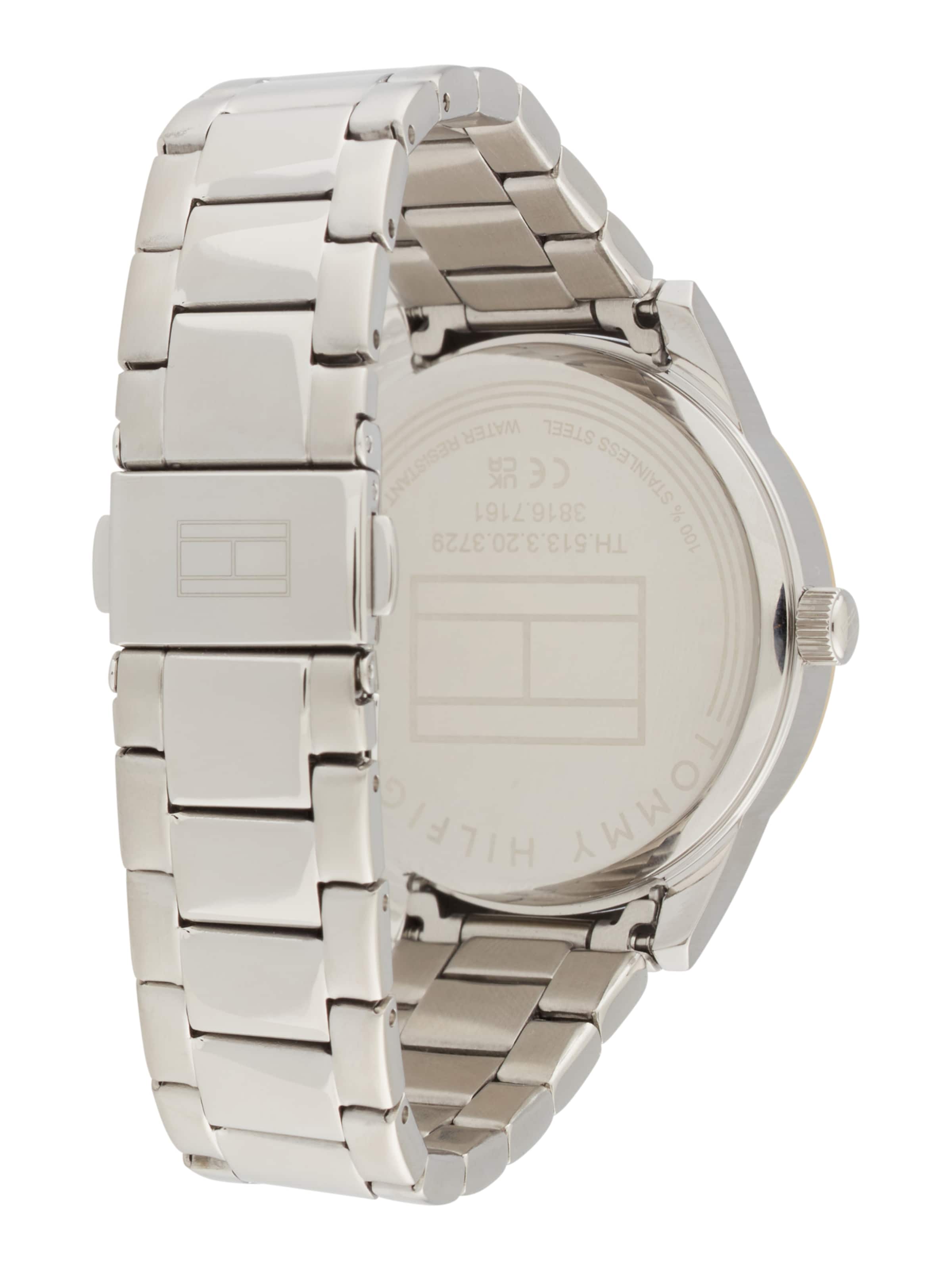 TOMMY HILFIGER Zegarek analogowy 'CAMILLE' w kolorze srebrny