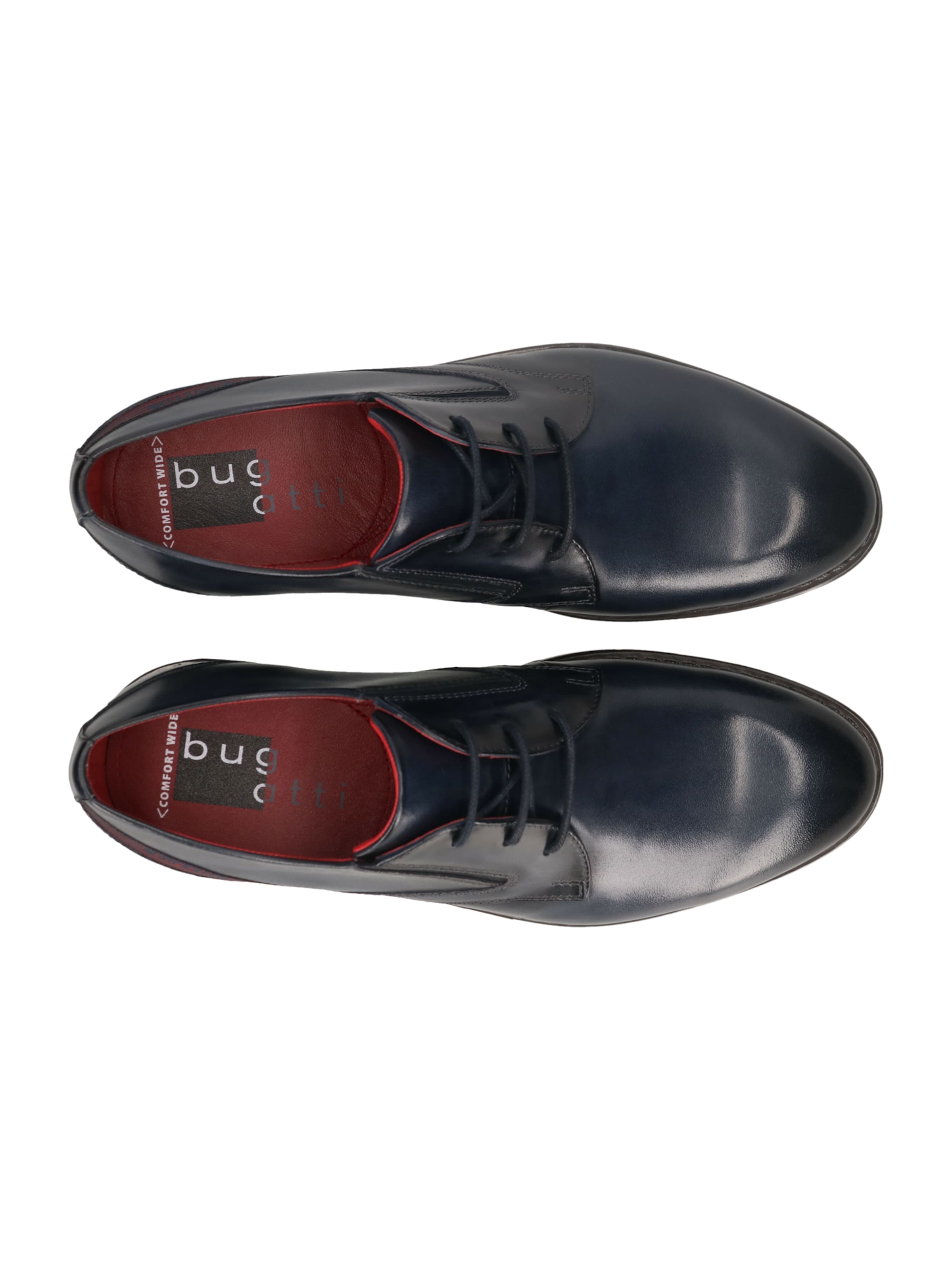 bugatti - Zapatos con cordón en negro