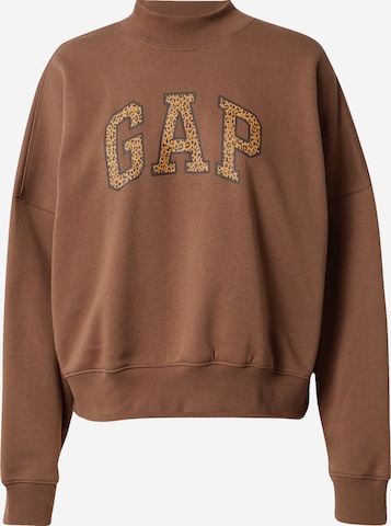 GAP Sweatshirt in Brown: front