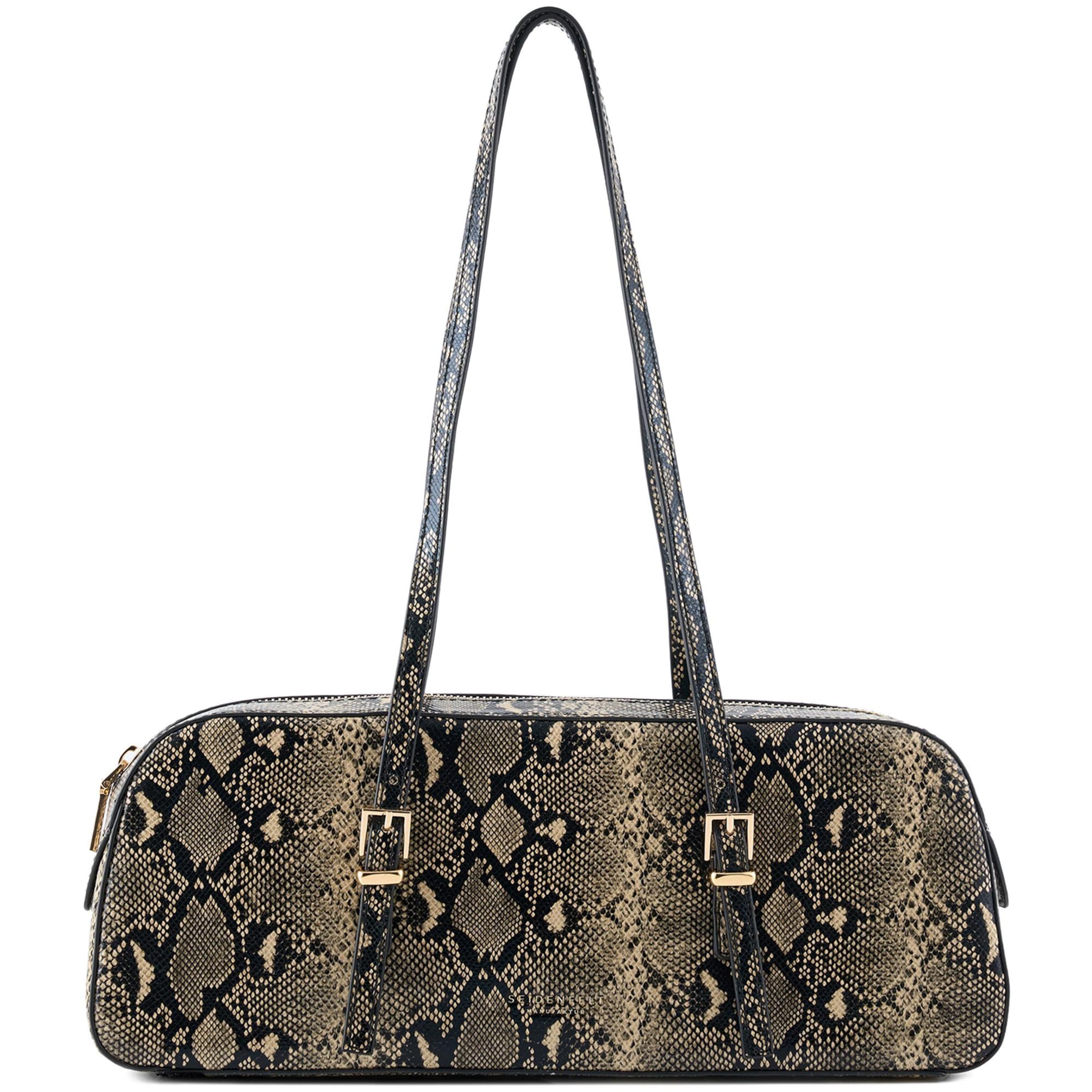 Seidenfelt Shoulder bag 'Lilleby' in Brown: front