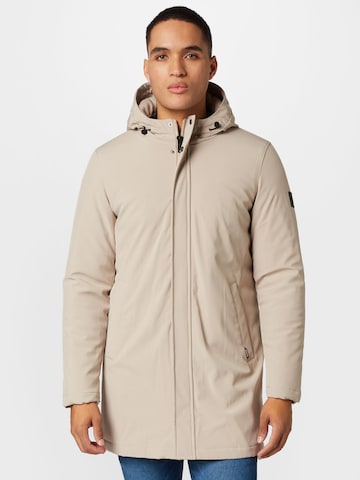 Matinique Winter Jacket 'Deston' in Grey: front