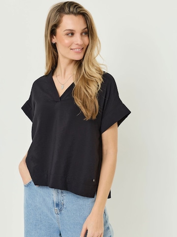 Tamaris Blouse in Black: front