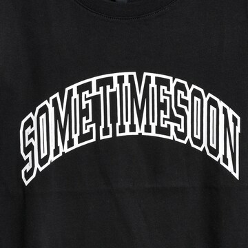 SOMETIME SOON Shirt 'Ocean' in Black