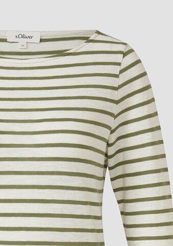 T-shirt s.Oliver en vert