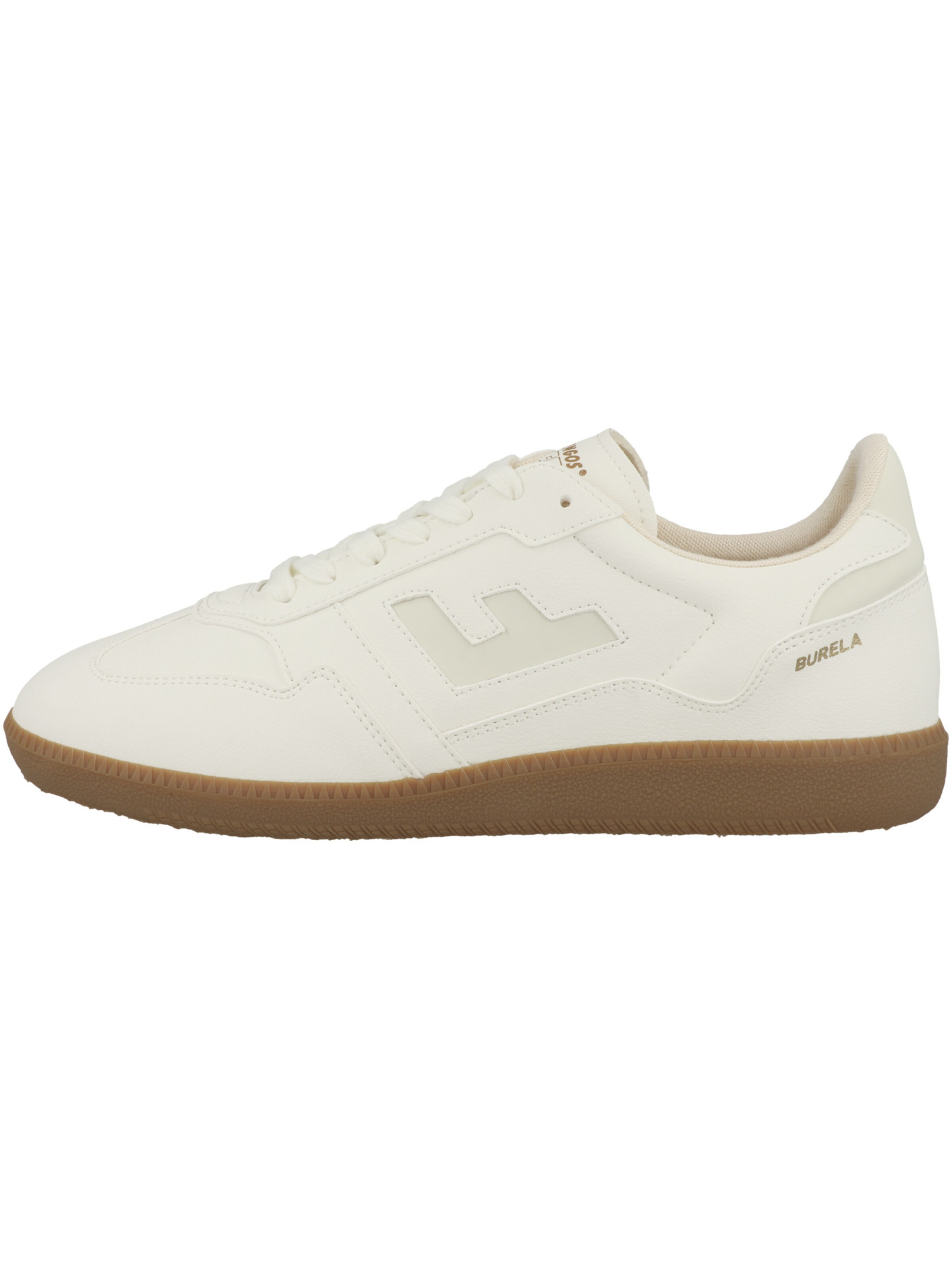 Baskets basses 'Burela Slim' Flamingos Life en blanc