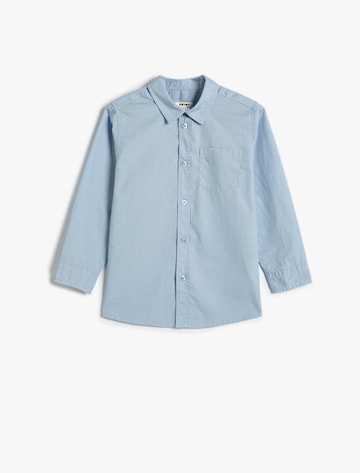 Koton Regular fit Button Up Shirt in Blue: front