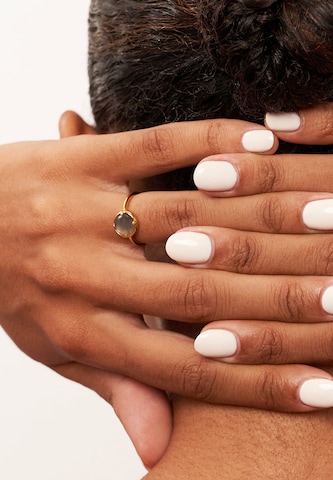 Bague 'Instants of Balance' Stilnest en or : devant