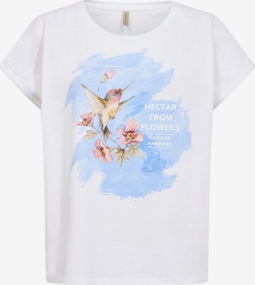 Soyaconcept - Camiseta 'Babette' en azul: frente