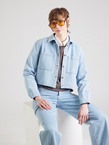 Veste mi-saison 'JDYMARLY' JDY en bleu : devant