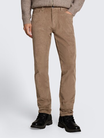TOM TAILOR Regular Hose in Braun: Vorderseite