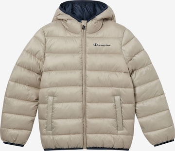 Veste d’hiver Champion Authentic Athletic Apparel en beige : devant