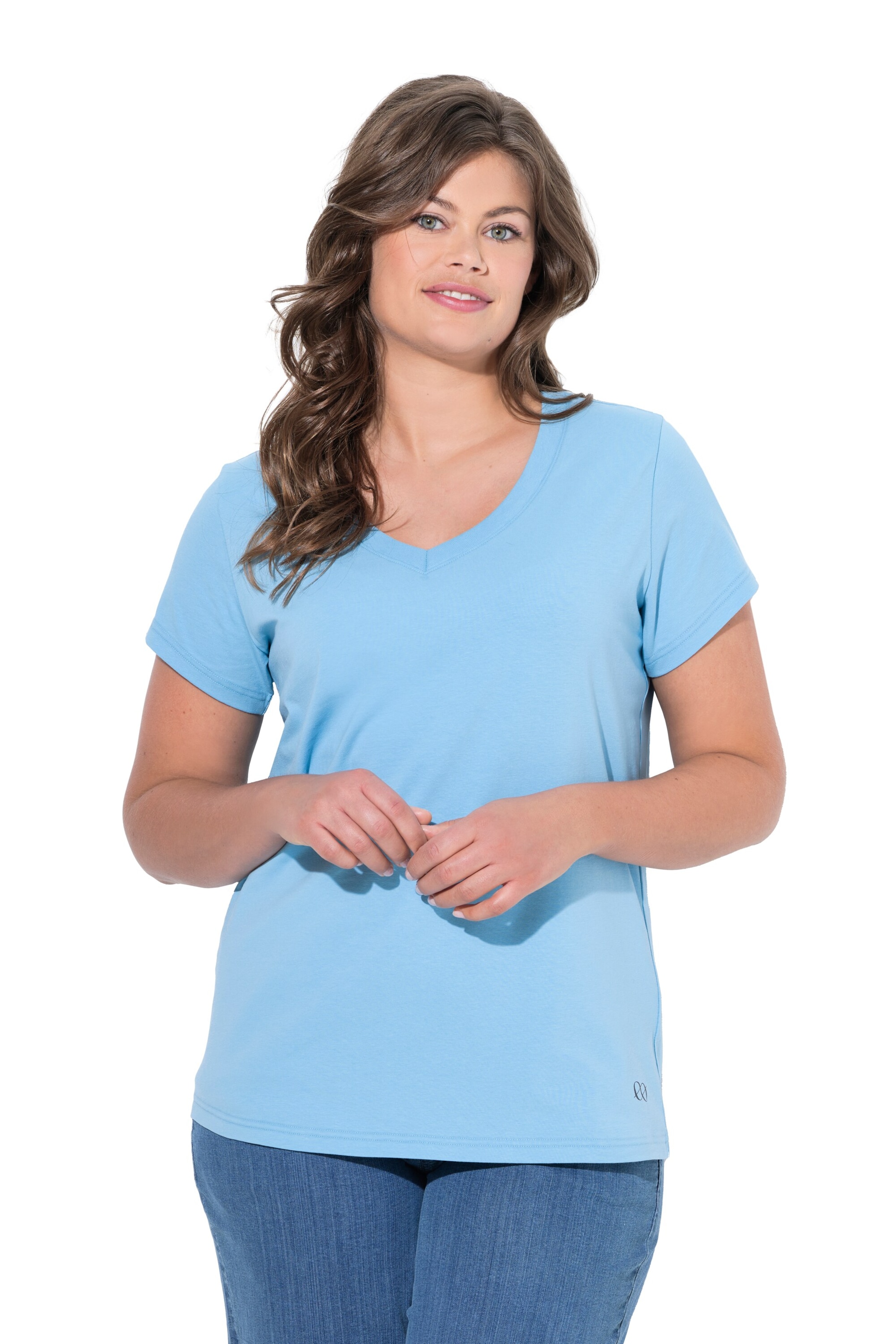 LAURASØN Shirt in Blue: front