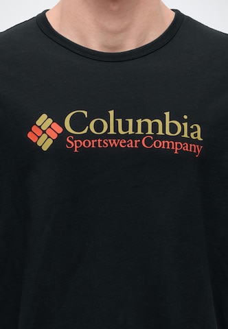 COLUMBIA Λειτουργικό μπλουζάκι 'CSC™' σε μαύρο