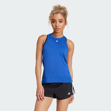 ADIDAS PERFORMANCE Sportovní top ' Designed For Training' – modrá: přední strana
