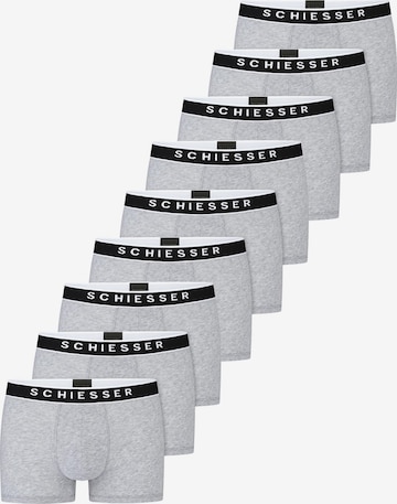 SCHIESSER Boxer shorts '95/5 Cotton' in Grey: front