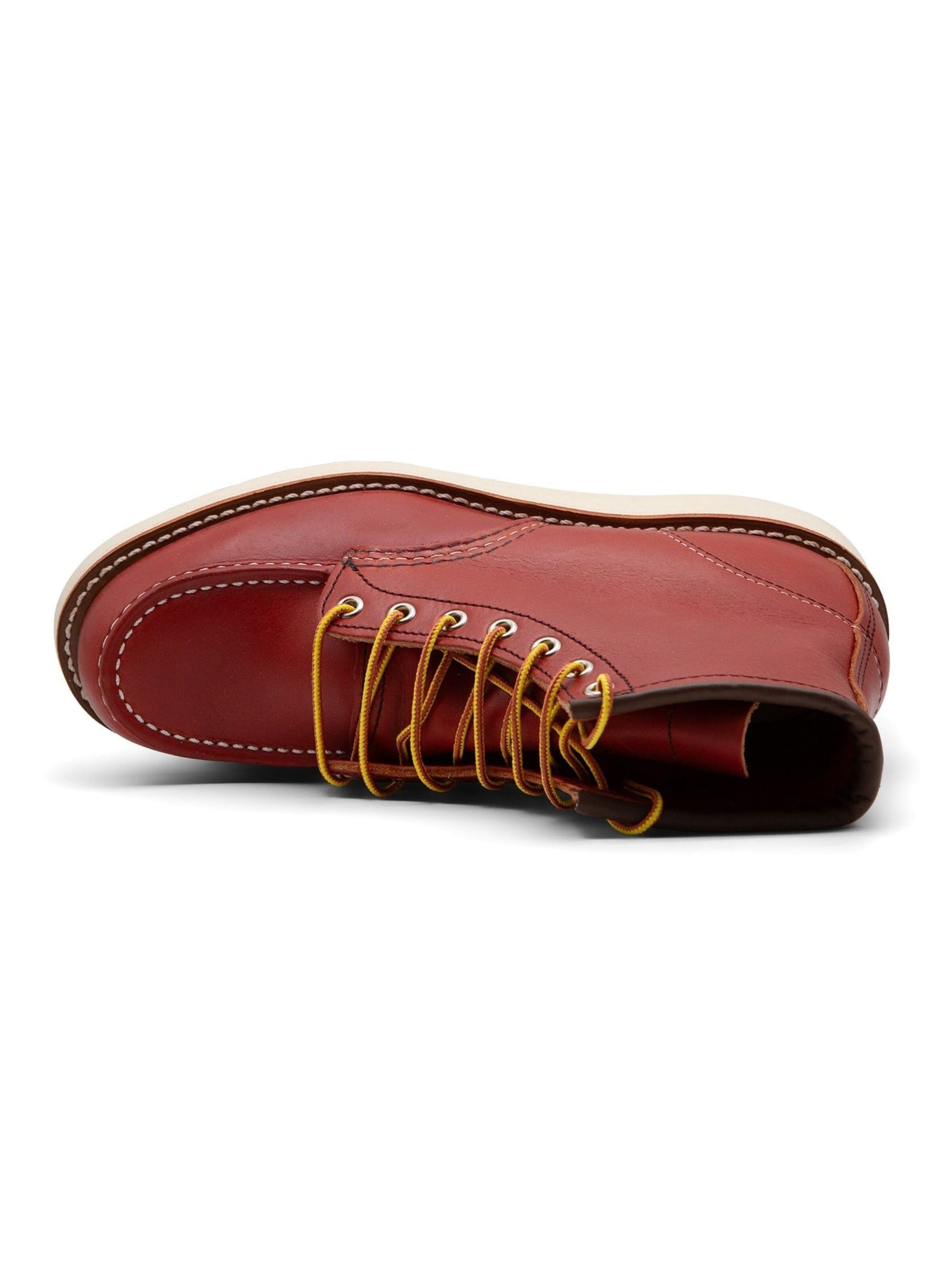 RED WING SHOES Kozaki sznurowane '8875 Moc Toe Oro Russet' w kolorze czerwony