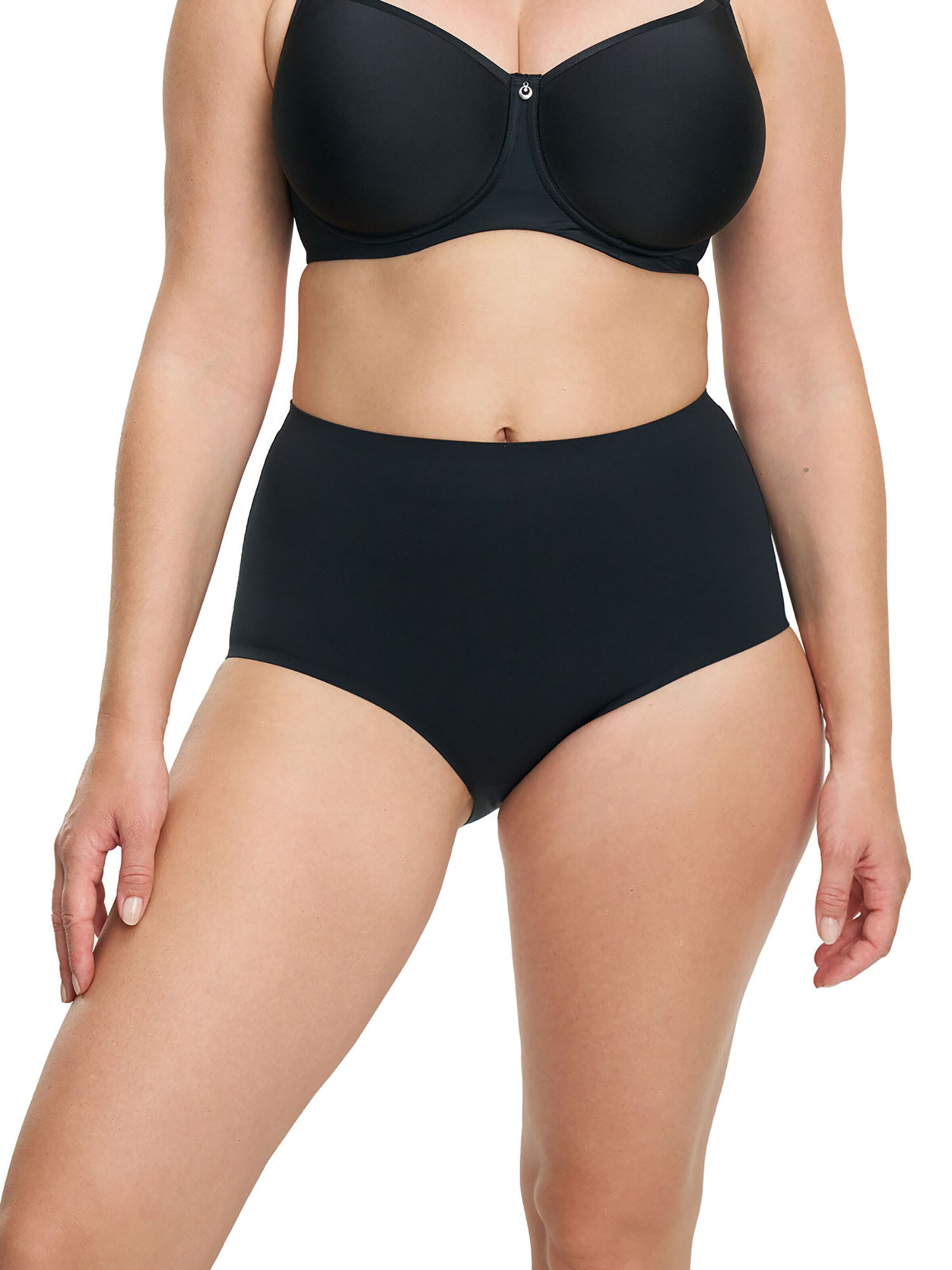 SUSA Shaping Pants 'Shapewear' in Black: front