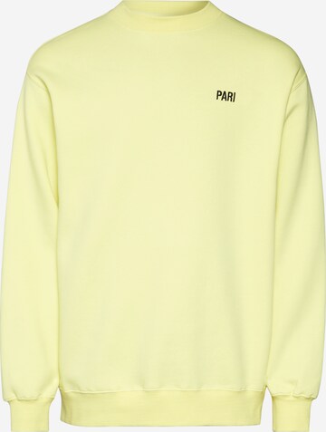 Sweat-shirt 'ROMY' PARI en jaune : devant