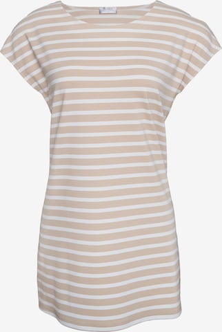Seidel Moden T-Shirt in Beige: Vorderseite