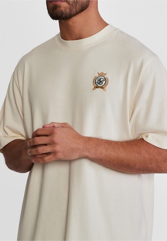 SikSilk Koszulka w kolorze beżowy