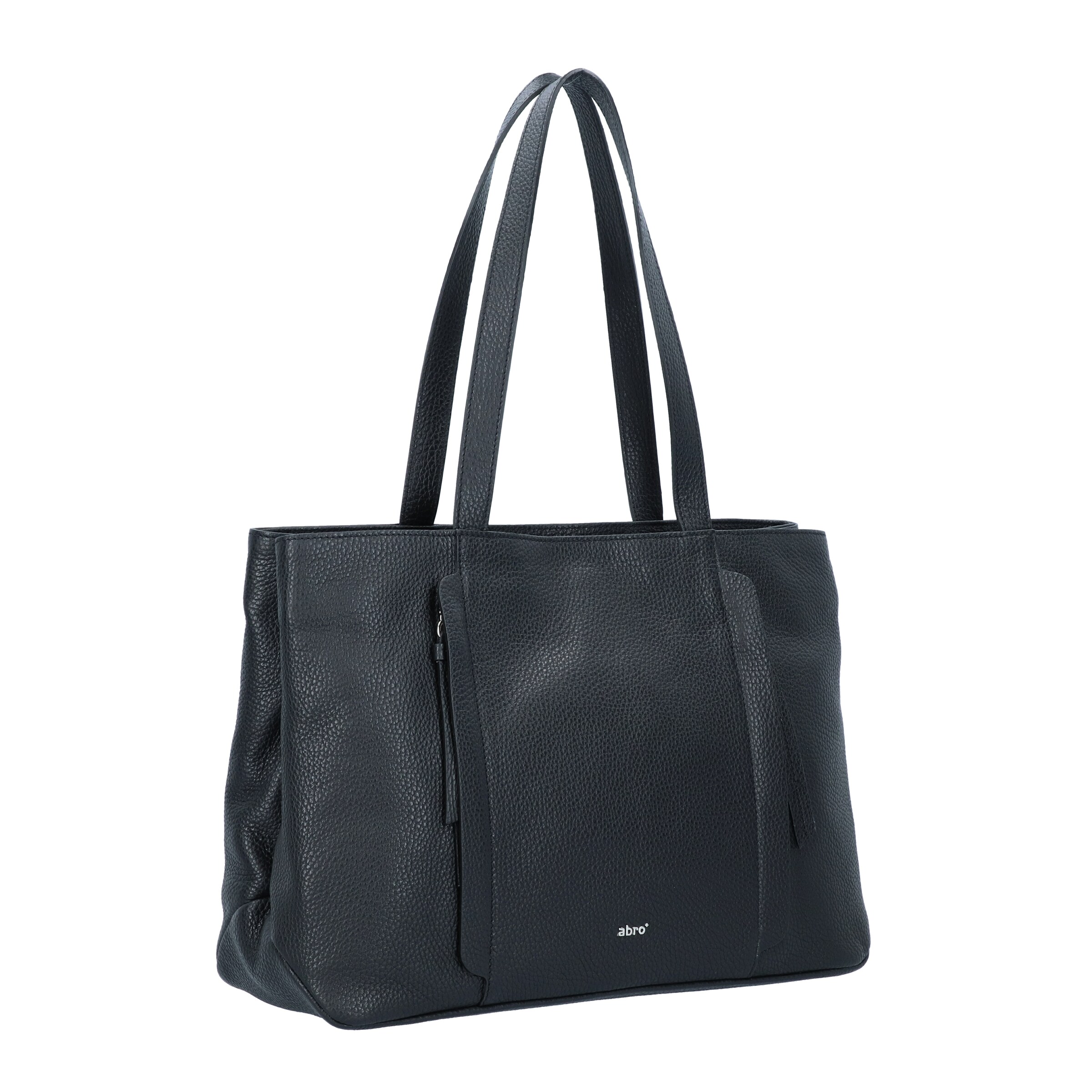 ABRO Shopper 'Adria' in Schwarz