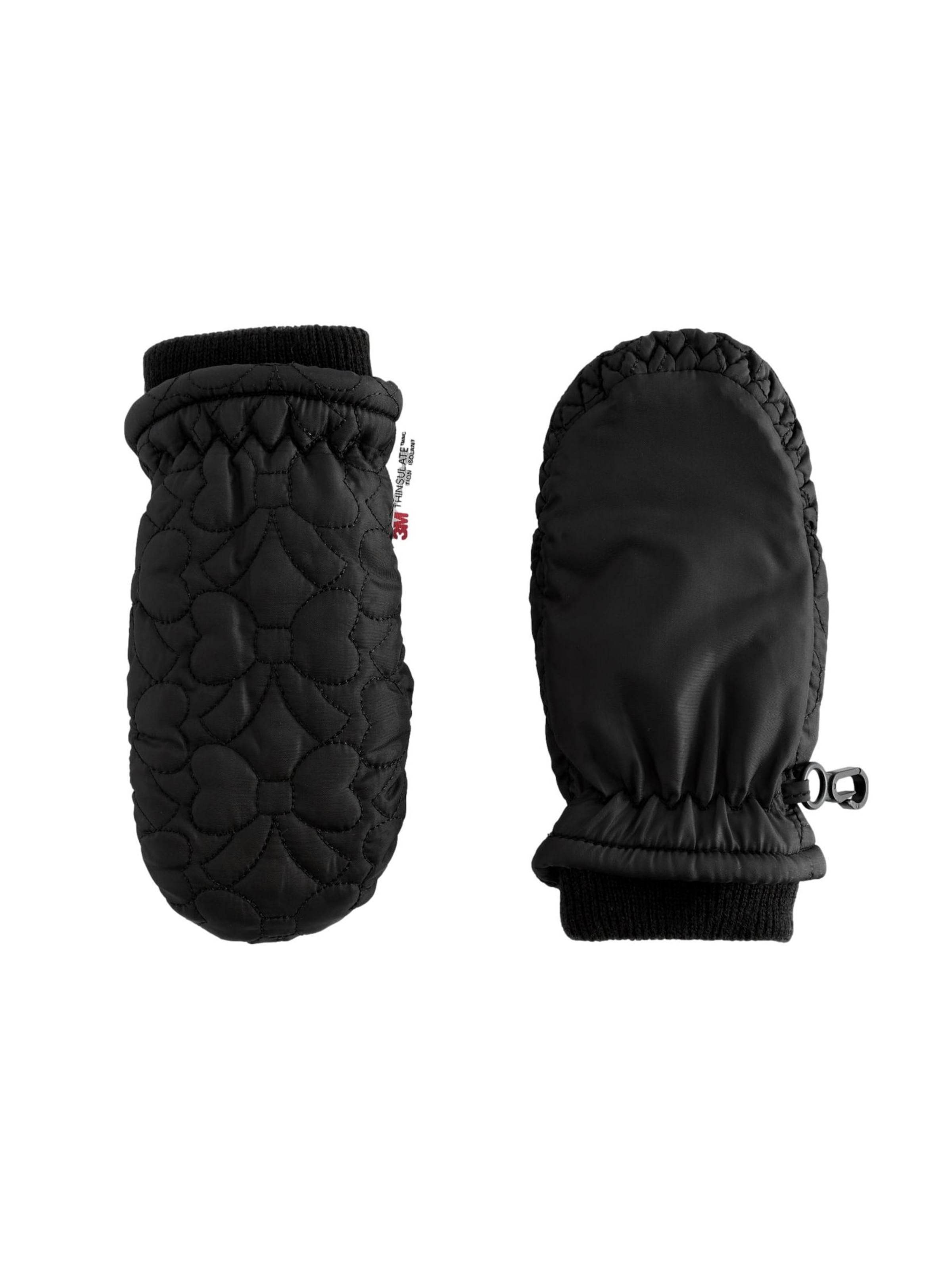 Next Перчатки в Черный: спереди