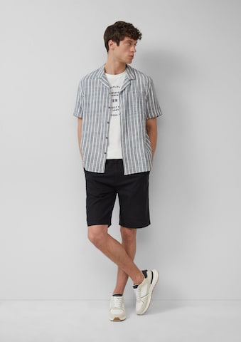 s.Oliver Loosefit Broek 'Detroit' in Zwart
