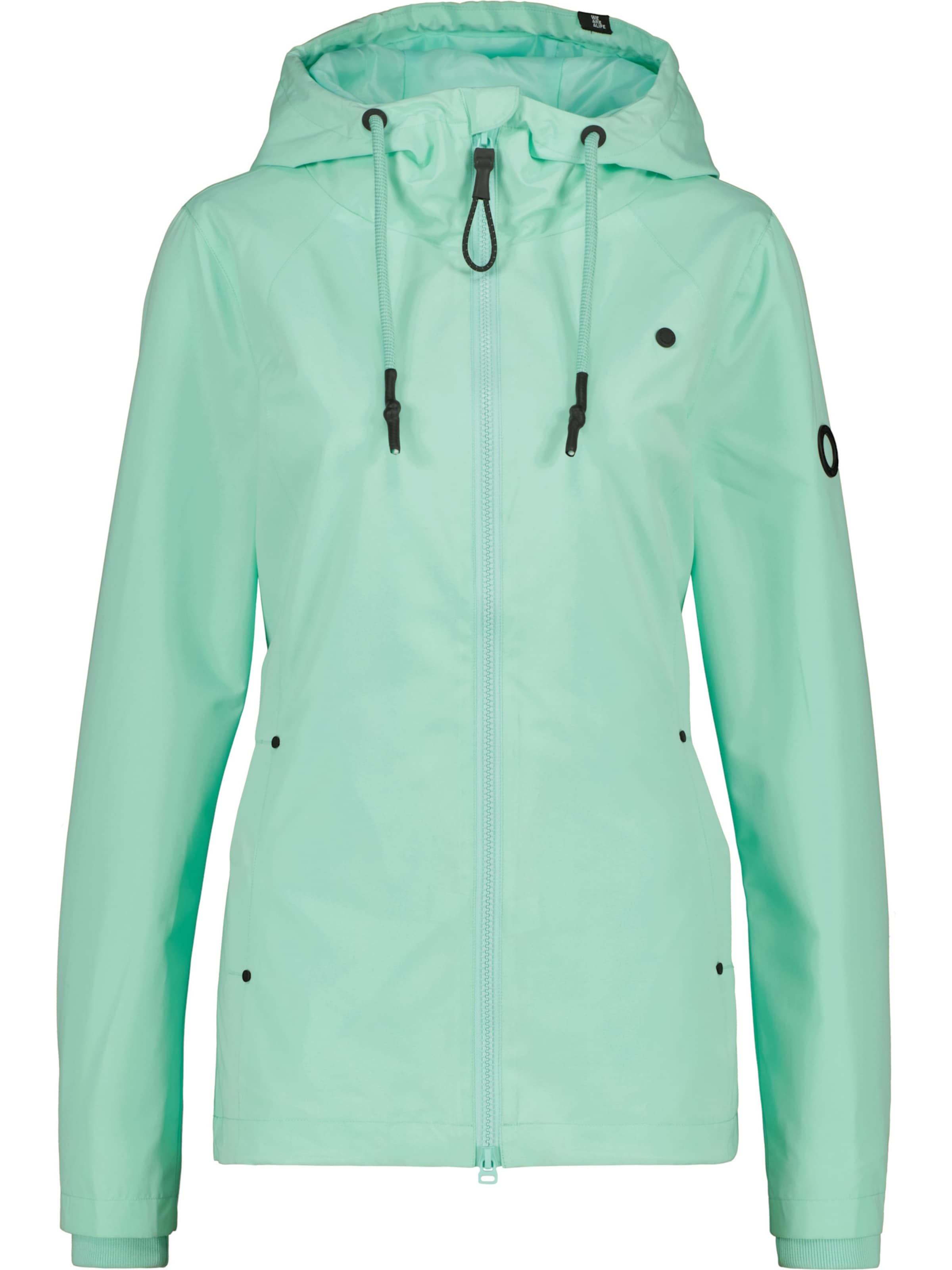 Giacca di mezza stagione 'LilouAK A' di Alife and Kickin in verde: frontale