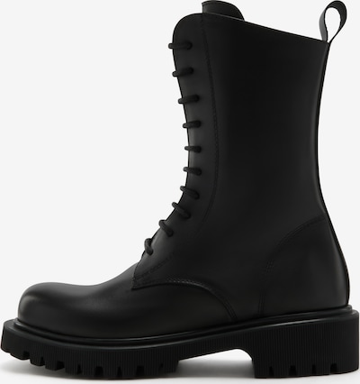Isabel Bernard Lace-Up Boots in Black, Item view