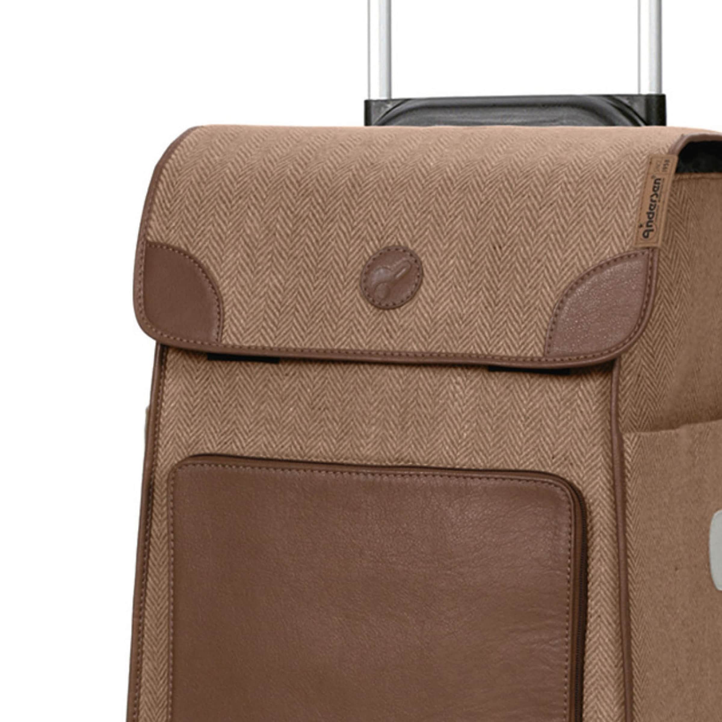 Valisette 'Scala' Andersen Shopper en marron