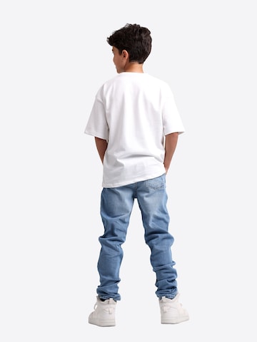 Solang Skinny Hose Jeans Denim Stretch Skinny Fit in Blau