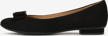 Kazar Ballet Flats in Black: front