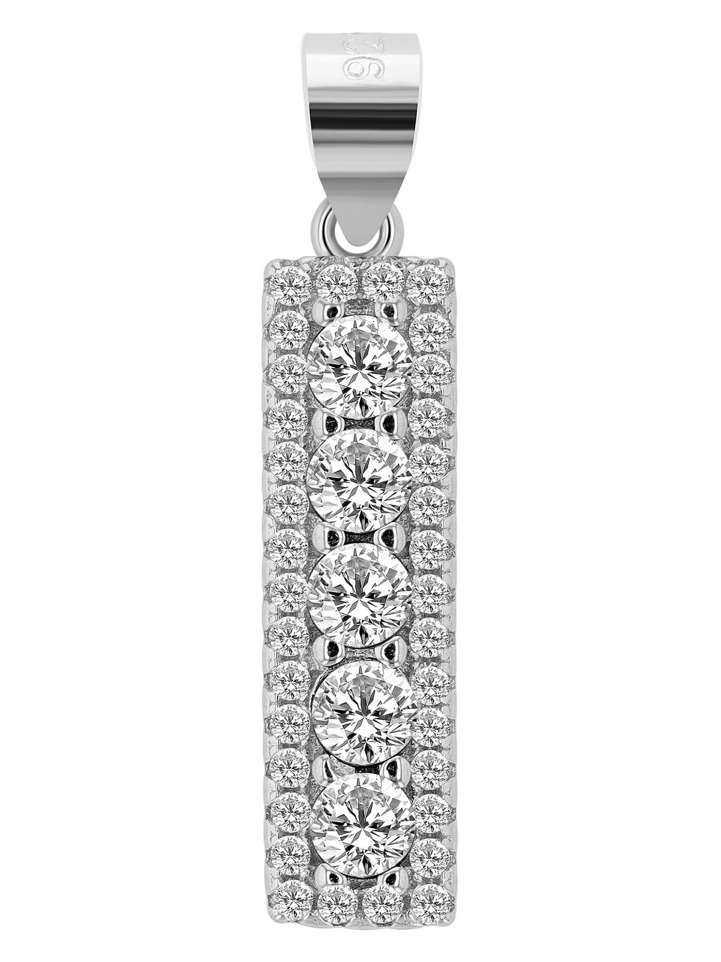 Akzent Pendant 'Liara, 925 Sterlingsilber, langlebig' in Silver: front
