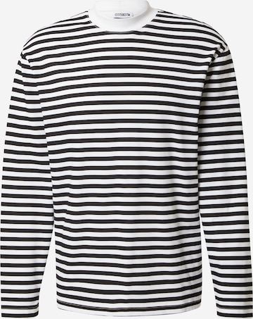 ABOUT YOU Limited Sweatshirt 'Enzo' in Zwart: voorkant