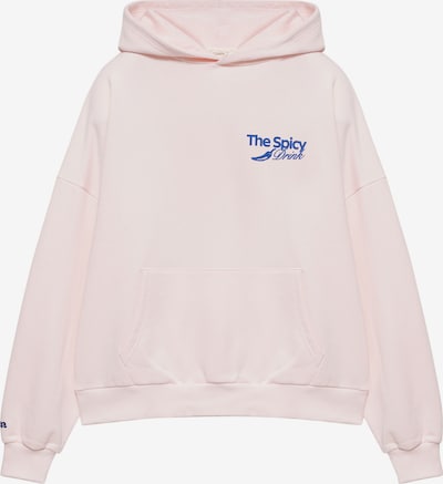Pull&Bear Collegepaita 'PACIFIC DRINK' koossa XS värissä ultramariini / roosa, Tuotenäkymä