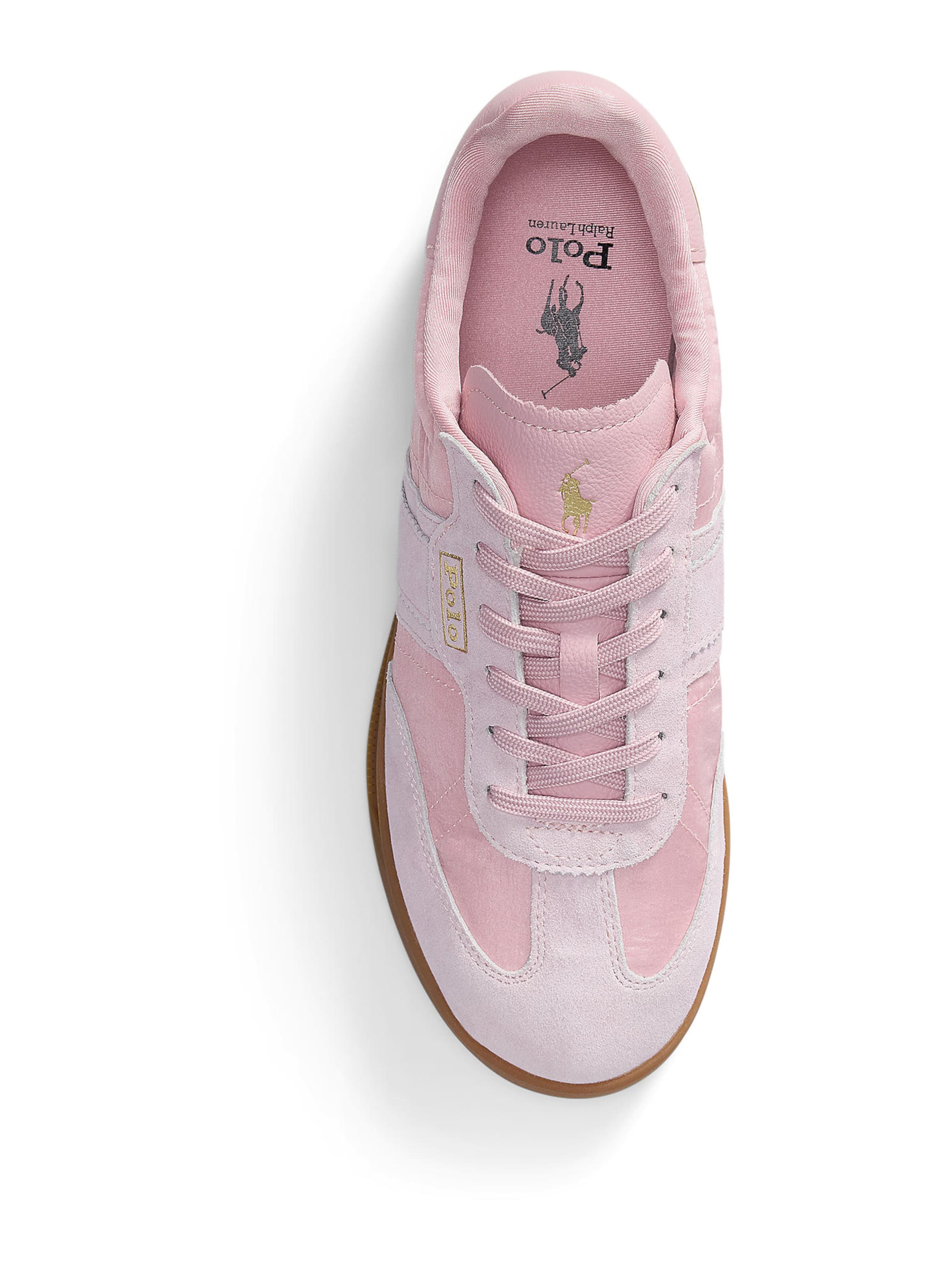 Polo Ralph Lauren Platform trainers 'Heritage Aera' in Pink
