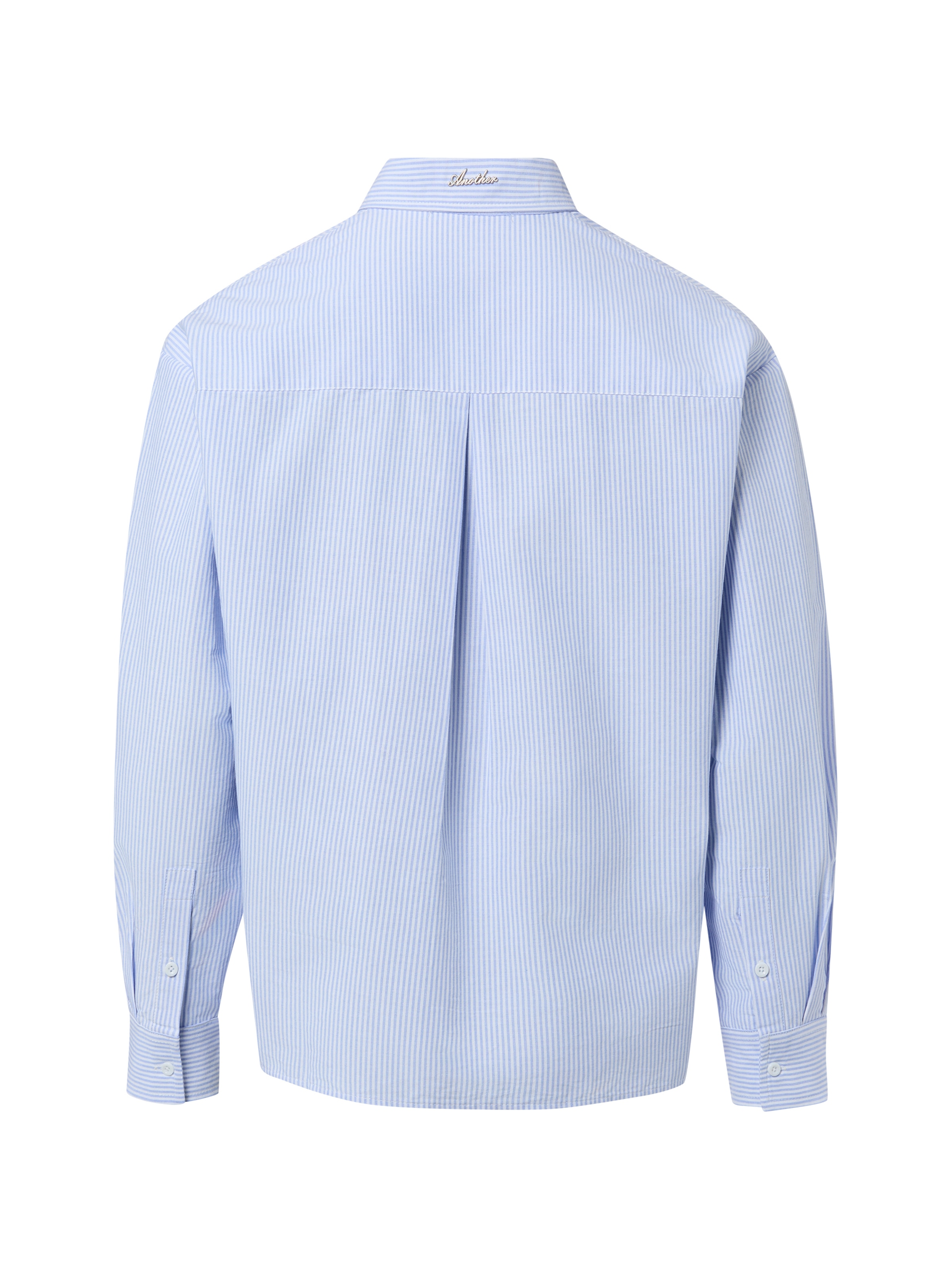 Another Cotton Lab Regular Fit Hemd 'Wrapped in Luxury' in Blau