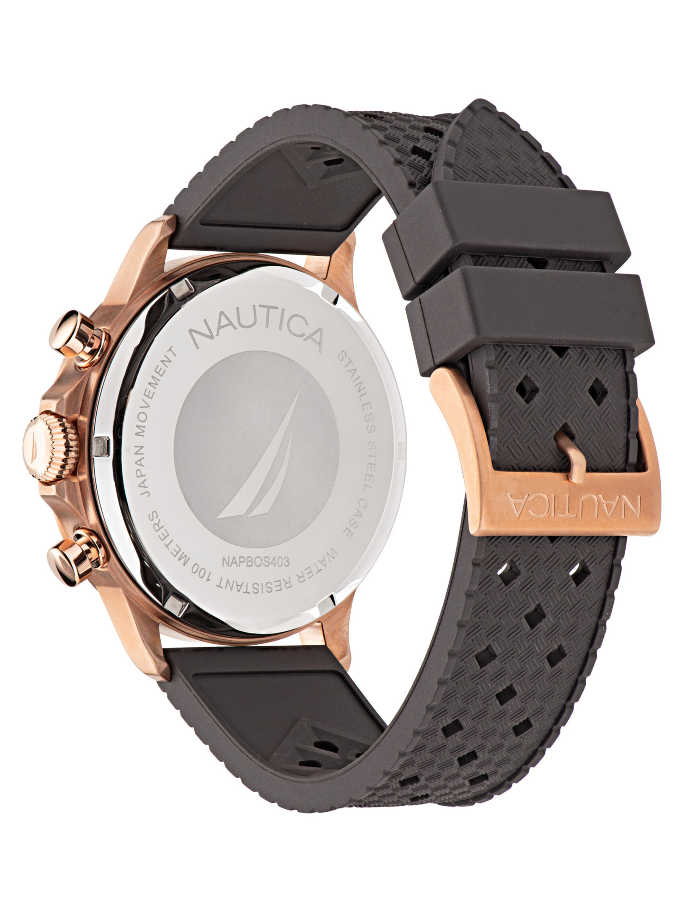 Orologio analogico 'BLUEOCEAN' di NAUTICA in marrone