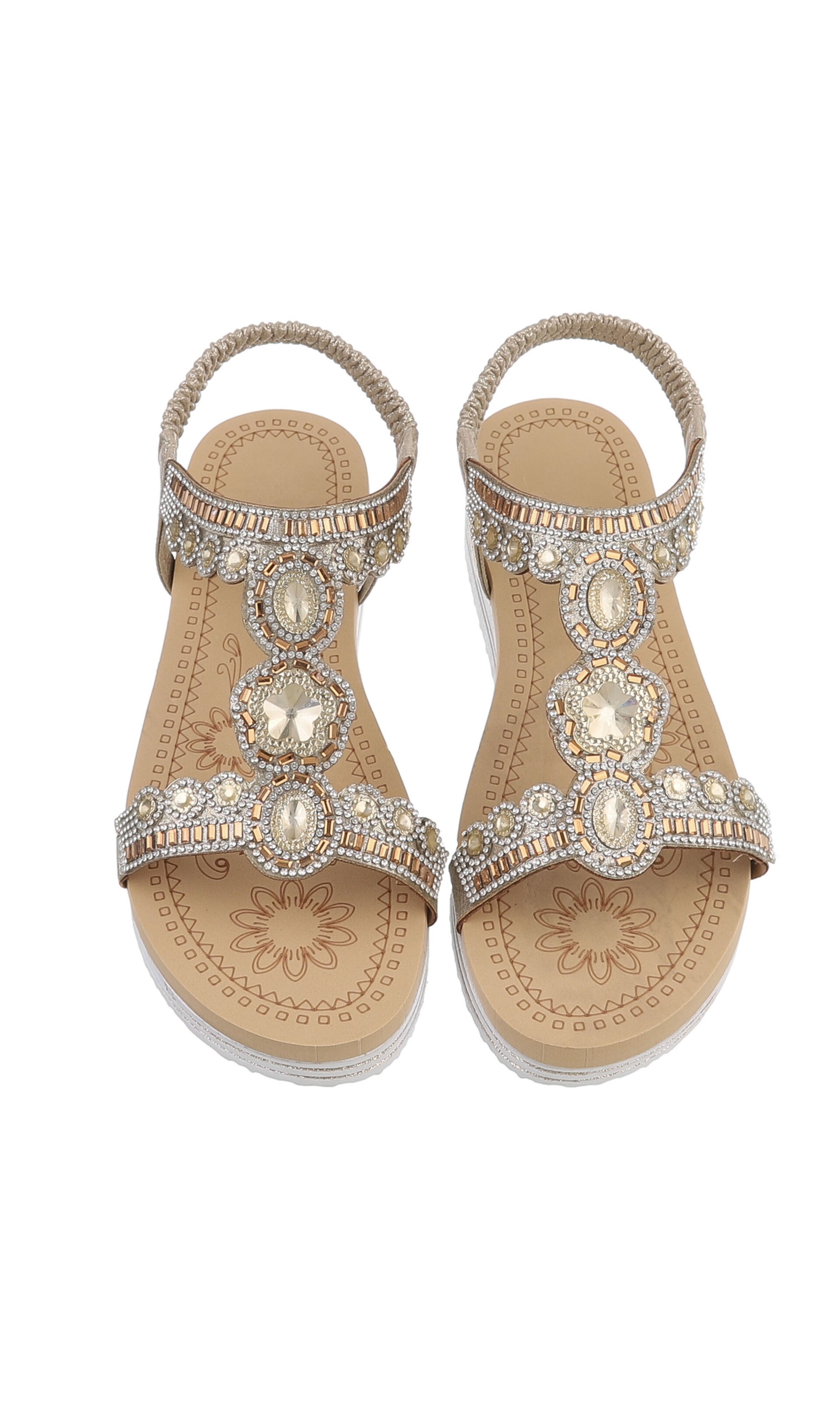 Ital-Design Sandale in Gold