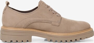 TAMARIS Veterschoen in Beige