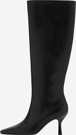 MANGO Saappaat 'Rufle' värissä musta, Tuotenäkymä