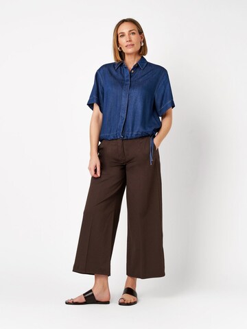 TONI Loose fit Pants in Brown