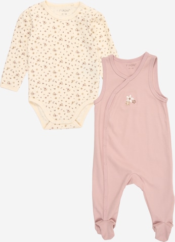 Fixoni Set in Beige: Vorderseite